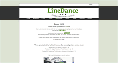 Desktop Screenshot of linedancefrederikshavn.dk