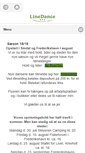 Mobile Screenshot of linedancefrederikshavn.dk